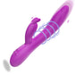 Thrusting  Rabbit Vibrator for Women G Spot Stimulator Sex Toys with 10 Powerful  Tongue Licking Modes Telescopic Heating Function Waterproof Adult Toy for Couples