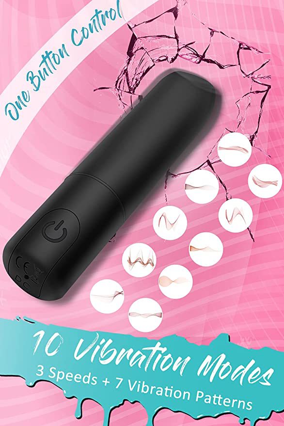 Rechargeable Bullet Head Jumping Egg Mini Multi Frequency Vibrating Massage Stick Appliance For Couples of Men and Women