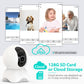 Yadala Security Indoor Camera, Motion Detection for Baby Monitor 1080P Smart Surveillance WiFi Pet Camera for Home Security with Night Vision