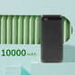 Golego 20000mAh Fast Charging Portable Digital Display Power Bank Multi-U Port Output, Universal , White