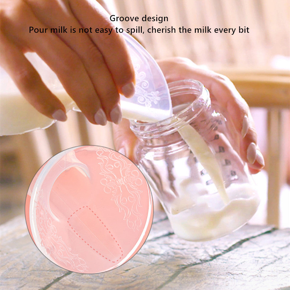 Silicone Breastfeeding Manual Breast Pump Milk Pump 100% Food Grade Silicone BPA PVC and Phthalate Free