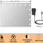 Vanity Mirror with Lights, Hollywood Lighted Makeup Mirror with 15 Dimmable LED Bulbs, 3 Colors Modes