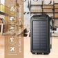 Golego Power Bank Outdoor Waterproof 20000mAh 2 USB Portable Solar Battery Charger Solar Power Bank