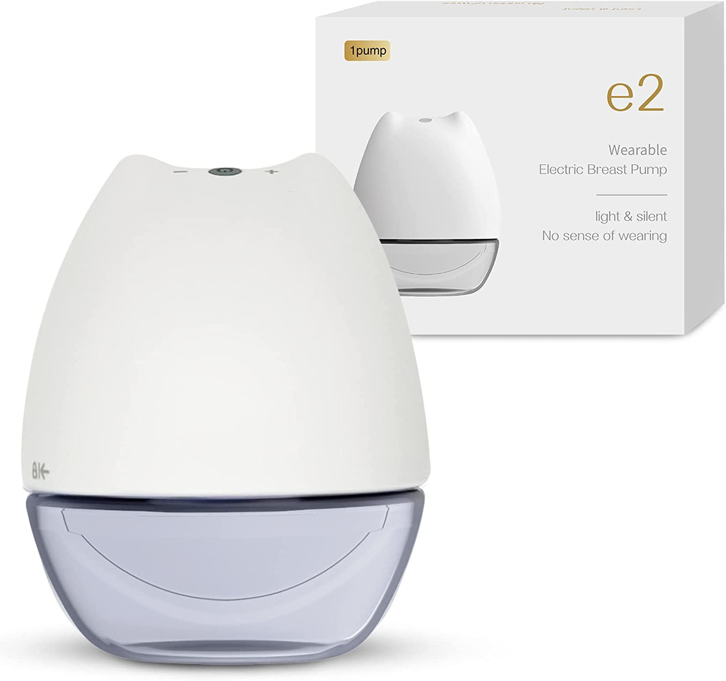 Wearable Breast Pump, Electric Hands Free Portable Breast Pump with 4 Modes, 9 Levels