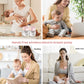 Breast Pump - Yadala Double Electric Breast Pump 24 mm Hands-Free Wearable Breast Pump 2 Mode & 5 Levels Portable Breast Pump  ,Pink