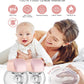 Breast Pump - Yadala Double Electric Breast Pump 24 mm Hands-Free Wearable Breast Pump 2 Mode & 5 Levels Portable Breast Pump  ,Pink