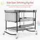Baby Bassinets, 4 in 1 Portable Bassinet, Rocking Bed with Storage Basket for Newborns Girl Boy Infant