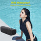 Portable Wireless Bluetooth Speaker, IPX5 Waterproof Bluetooth Speaker with FM Radio and Fabric Design, Black