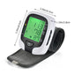 Wrist Blood Pressure Monitor, Wireless Blood Pressure Cuffs Machine, BP Heart Rate Monitor with LCD Backlit Display for Home