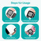 Blood Pressure Monitor, BDUN Rechargable Blood Pressure Machine Wrist, Automatic Digital Blood Pressure Monitor with Voice Broadcast and 180 Memory for Doul User
