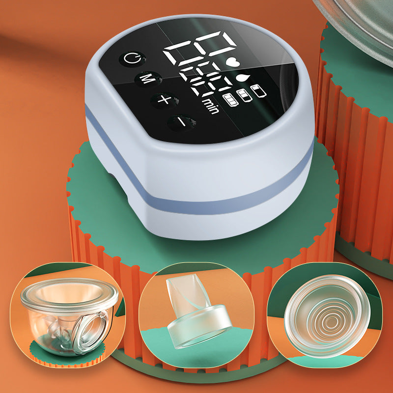 Yadala Wearable Breast Pump Hands Free - Portable Wireless Breast Pump Electric with 3 Mode & 9 Levels, Silicone Breastfeeding Breastpump Can Be Worn in-Bra, Low Noise & Painless with Massage 24mm