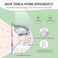 Electric Breast Pump Yadala Wearable Hands-Free Portable Spill-Proof Ultra-Quiet Pain Free  Breastfeeding Breast Pump with 2 Mode & 5 Levels, 24mm- Green